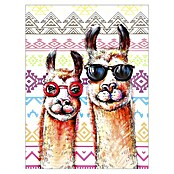 Cuadro Tropical Llamas (Tropical Llamas, An x Al: 30 x 40 cm, 1 pzs.) | BAUHAUS