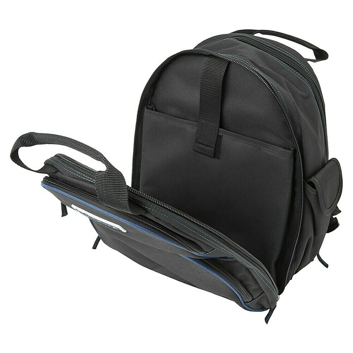 Wisent Mochila para herramientas BASTB4 (No incluye herramientas, Negro) | BAUHAUS