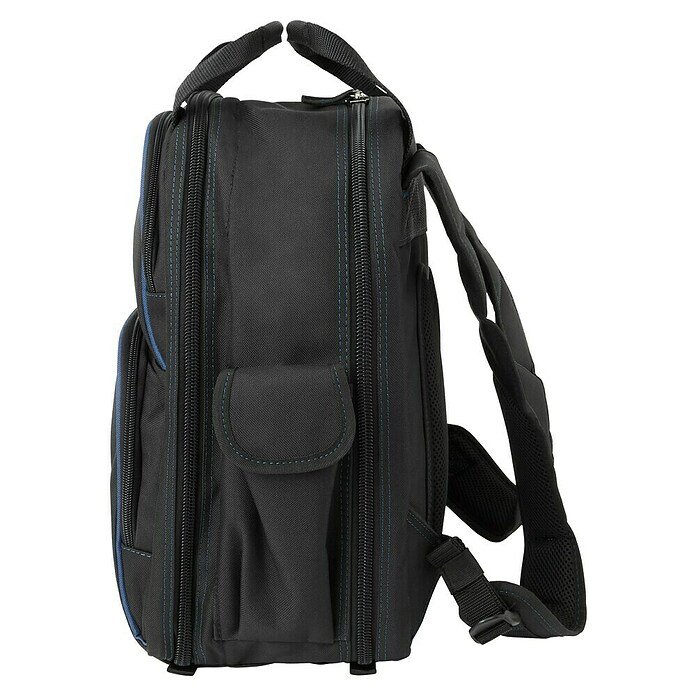 Wisent Mochila para herramientas BASTB4 (No incluye herramientas, Negro) | BAUHAUS