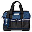 Wisent Bolsa para herramientas BASTB2 (No incluye herramientas, Azul/Negro/Gris, Suelo de plástico resistente a los impactos) | BAUHAUS