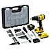 Stanley FatMax Taladro atornillador percutor de batería SFMCD715 + 100 accesorios 