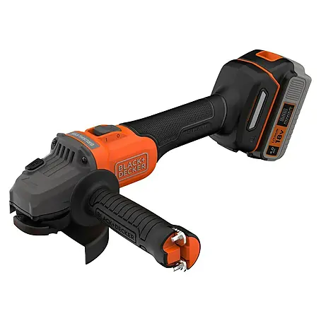 Black+Decker  Amoladora angular de batería BCG6L8F1S