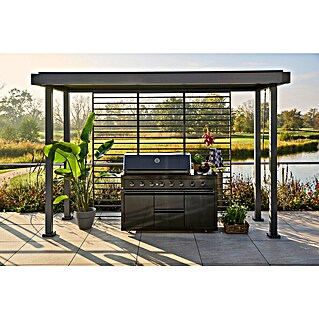 Kingstone Outdoorküche Box 6505 (Edelstahl, Hauptgrillfläche: 94,8 x 42,7 cm, Anzahl Brenner: 6)
