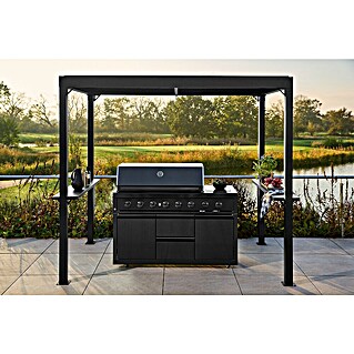 Kingstone Outdoorküche Box 6505 (Edelstahl, Hauptgrillfläche: 94,8 x 42,7 cm, Anzahl Brenner: 6)