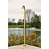 GardWell Pooldusche Curve (Höhe: 232 cm, Edelstahl, Gold) | BAUHAUS