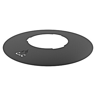 Grillplatte 80 (Durchmesser: 82 cm, Stahl, Anthrazit)