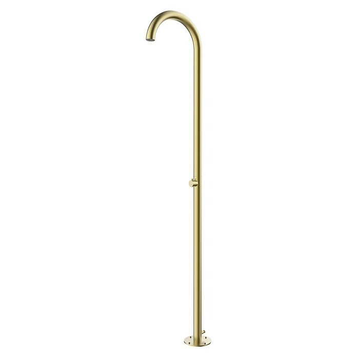 GardWell Pooldusche Curve (Höhe: 232 cm, Edelstahl, Gold) | BAUHAUS