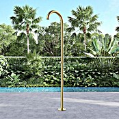 GardWell Pooldusche Curve (Höhe: 232 cm, Edelstahl, Gold) | BAUHAUS