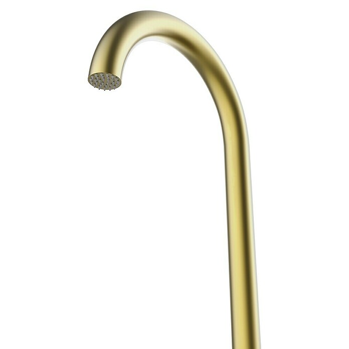 GardWell Pooldusche Curve (Höhe: 232 cm, Edelstahl, Gold) | BAUHAUS