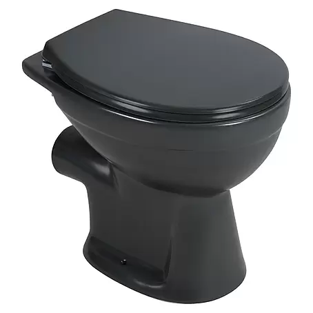 Sanicomfort  Stand-WC Anthrazit Matt