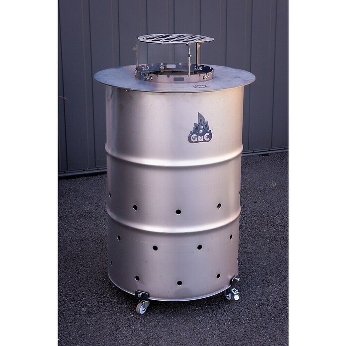 Grillplatte 60 (Durchmesser: 66 cm, Stärke: 4 mm, Stahl, Anthrazit) | BAUHAUS