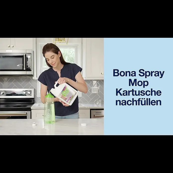 Bona Fliesen- & Laminatreiniger für Hartböden - 4 l, Nachfüllkanister - HSRefill DE