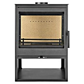 Panadero Kaminofen Diamant 3V Eco (7,1 kW, Raumheizvermögen: 220 m³, Schwarz Metallic) | BAUHAUS