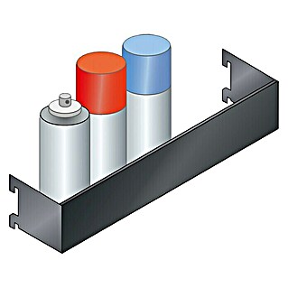 Lista Ablagefach (Geeignet für: Spraydosen, 380 x 74 x 70 mm)