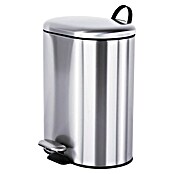Cosmic Cubo de basura de baño Essentials (5 l, Metal, Inox) | BAUHAUS