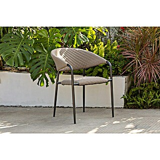 Stapelsessel (L x B x H: 59,7 x 64,8 x 83 cm, Natur)