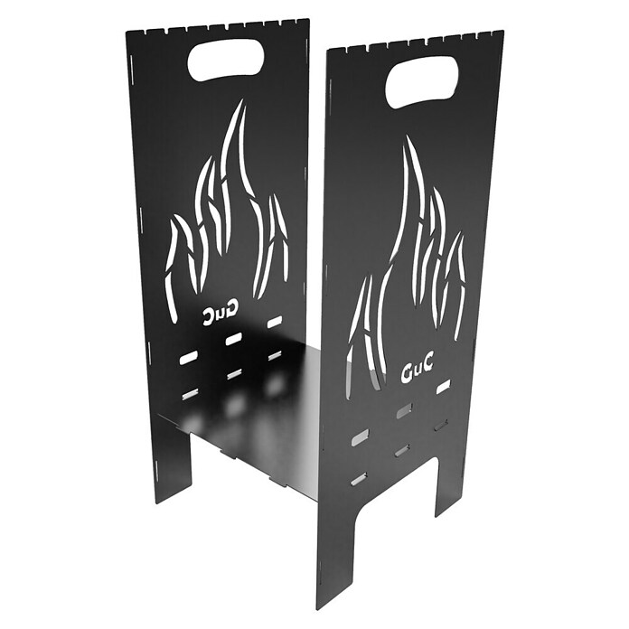 Feuerkorb Basis-Set (Ø x H: 38,5 x 79 cm, Stahl, Anthrazit) | BAUHAUS