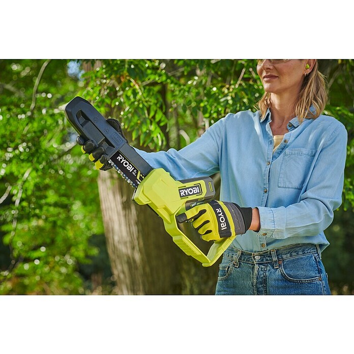 Ryobi ONE+ Akku-Astsäge RY18PS15A-0 (18 V, Li-Ionen, Ohne Akku, Schwertlänge: 15 cm) | BAUHAUS