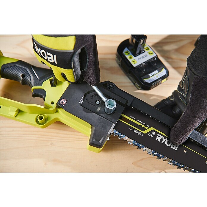 Ryobi ONE+HP Akku-Astsäge RY18PSX20A-0 (Li-Ionen, Ohne Akku, Schwertlänge: 20 cm) | BAUHAUS