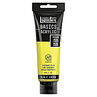 Liquitex Basics Acrylverf (Transparent Yellow, 118 ml)