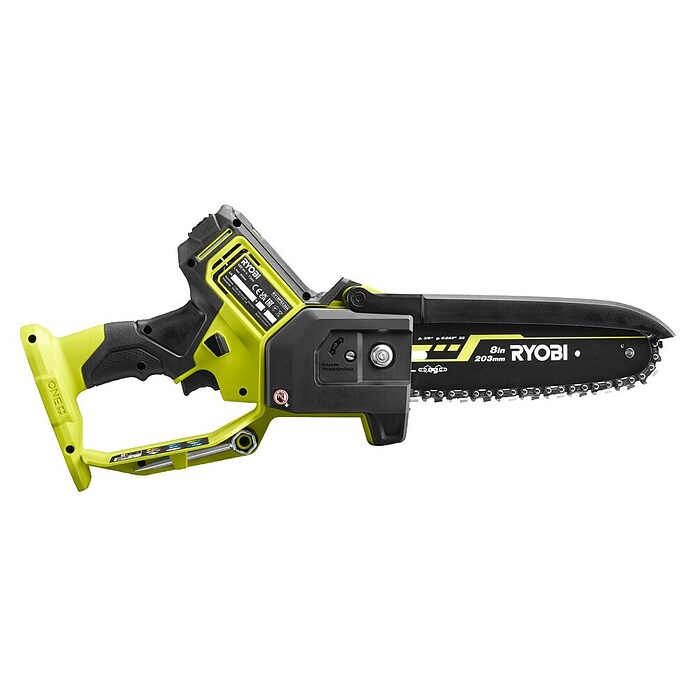 Ryobi ONE+HP Akku-Astsäge RY18PSX20A-0 (Li-Ionen, Ohne Akku, Schwertlänge: 20 cm) | BAUHAUS