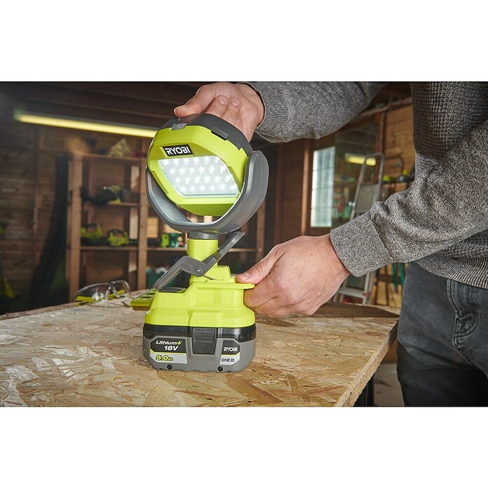 Ryobi ONE+ LED-Akkustrahler RLCL18-0 (18 V, Ohne Akku, 800 lm) | BAUHAUS