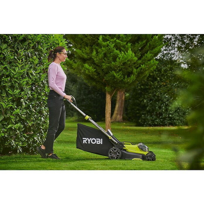 Ryobi ONE+ Akku-Rasenmäher RY18LMX40C-0 (18 V, Ohne Akku, Schnittbreite: 40 cm) | BAUHAUS