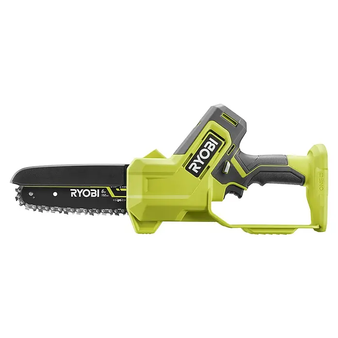 Ryobi ONE+ Akku-Astsäge RY18PS15A-0 - 18 V, Li-Ionen, Ohne Akku, Schwertlänge: 15 cm - Ryobi ONE+ Akku-Kettensäge mit 6 Zoll Schwert, ideal für Baumschnitt und Gartenarbeiten.