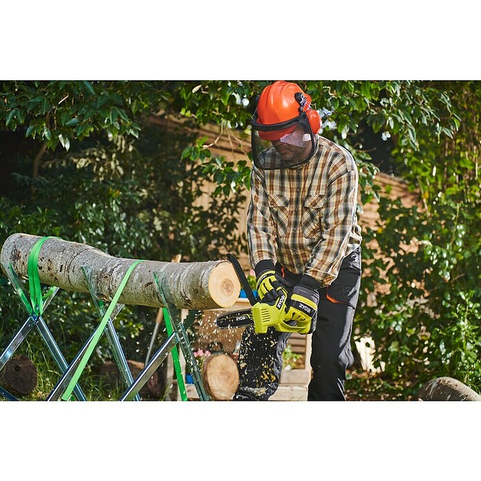 Ryobi ONE+HP Akku-Astsäge RY18PSX20A-0 (Li-Ionen, Ohne Akku, Schwertlänge: 20 cm) | BAUHAUS