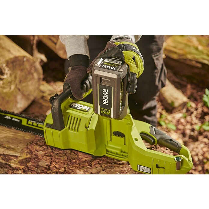 Ryobi Max Power Akku-Kettensäge RY36CSX50A-0 (36 V, Li-Ionen, Ohne Akku, Schwertlänge: 50 cm) | BAUHAUS