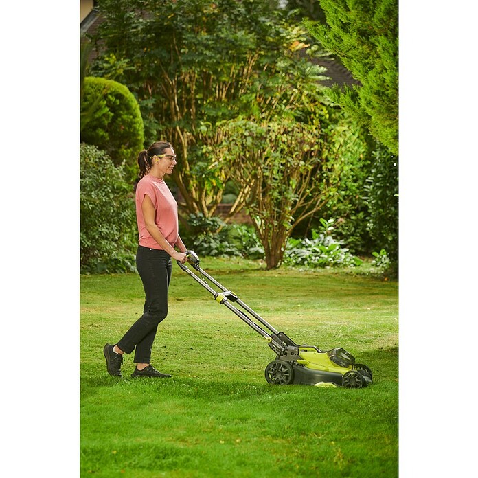 Ryobi ONE+ Akku-Rasenmäher RY18LMX40C-0 (18 V, Ohne Akku, Schnittbreite: 40 cm) | BAUHAUS