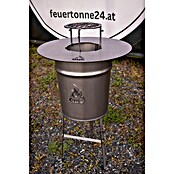 Grillplatte Set 57 (Durchmesser: 54,5 cm, Stahl, Anthrazit) | BAUHAUS