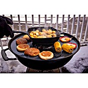 Grillplatte Set 57 (Durchmesser: 54,5 cm, Stahl, Anthrazit) | BAUHAUS