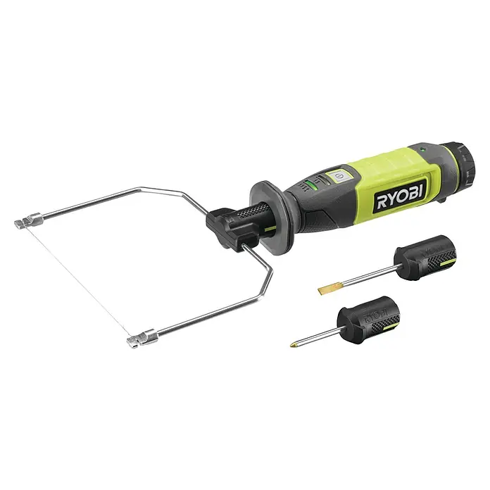 Ryobi 4V USB Akku-Heißdrahtschneider RHC4 - 4 V, Ohne Akku - Das Ryobi ONE+ HP Akku-Keramikfliesenschneidewerkzeug mit Diamant-Trennscheiben für präzise Schnitte.
