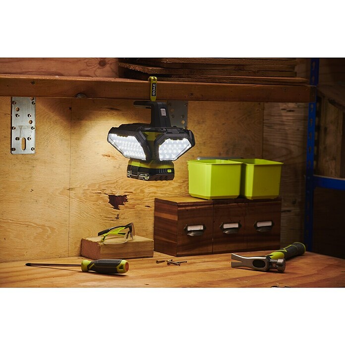 Ryobi ONE+ LED-Akkustrahler R18L360-0 (3 500 lm, Akkuspannung: 18 V) | BAUHAUS