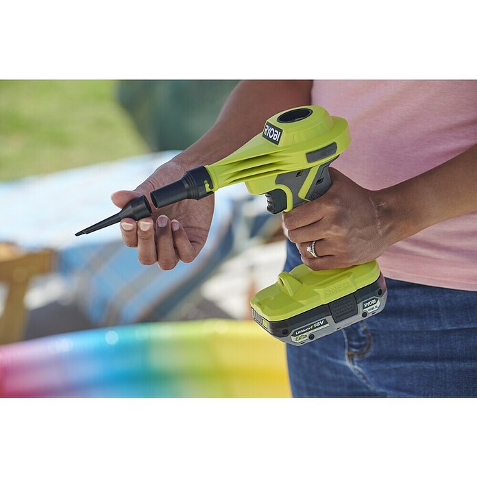 Ryobi ONE+ Akku-Luftpumpe RVI18-0 (18 V, Ohne Akku, Max. Druck: 0,034 bar) | BAUHAUS