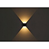 Globo Vanjska zidna svjetiljka Veronika  (3 W, 11,7 x 13,7 x 10 cm, Crna, IP54) | BAUHAUS