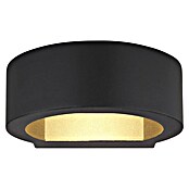 Globo Vanjska zidna LED svjetiljka Slice I  (7 W, 15,6 x 16 x 5,5 cm, Crna, IP54) | BAUHAUS