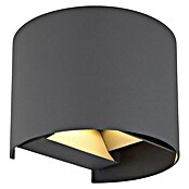 Globo Vanjska zidna svjetiljka Veronika  (3 W, D x Š x V: 11,7 x 13,7 x 10 cm, Antracit siva, IP54) | BAUHAUS