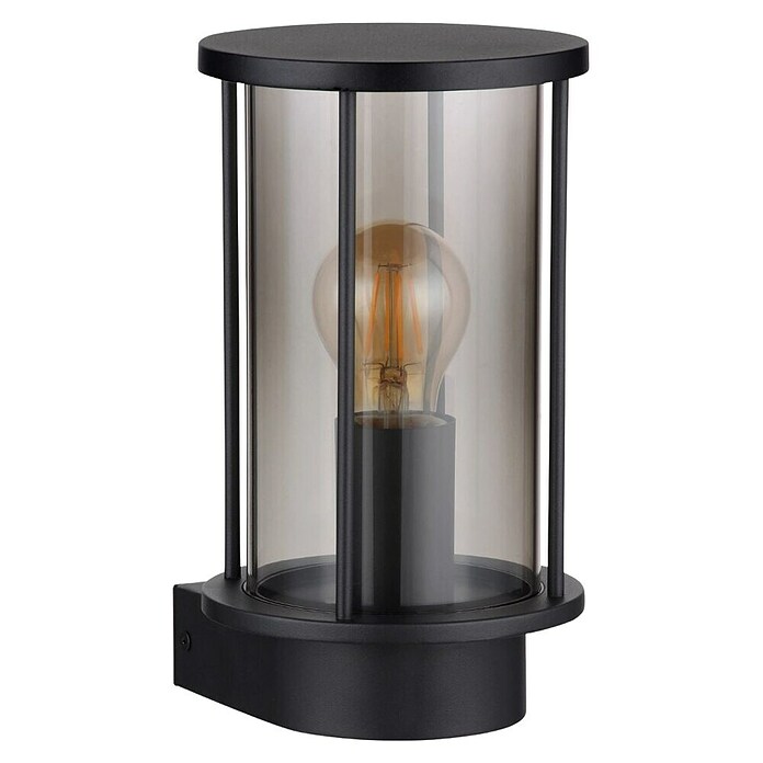 Globo Aplique exterior Gracey (60 W, 14,3 x 14,3 x 25,2 cm, Antracita, IP54, Sin sensor) | BAUHAUS
