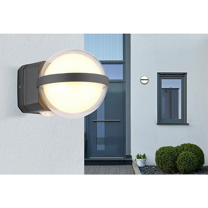 Globo Vanjska LED svjetiljka Illi  (Boja kućišta: Crna, IP54, 12 W) | BAUHAUS