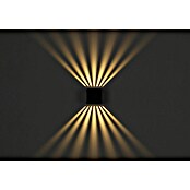 Globo Außenwandleuchte Illi (6 W, Schwarz, 10 x 10 x 10 cm, IP54) | BAUHAUS