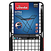 Vileda Tendedero con alas Extra Ultimate (Longitud cuerda de tender: 20 m, L x An x Al: 173 x 55,5 x 116 cm, Negro) | BAUHAUS