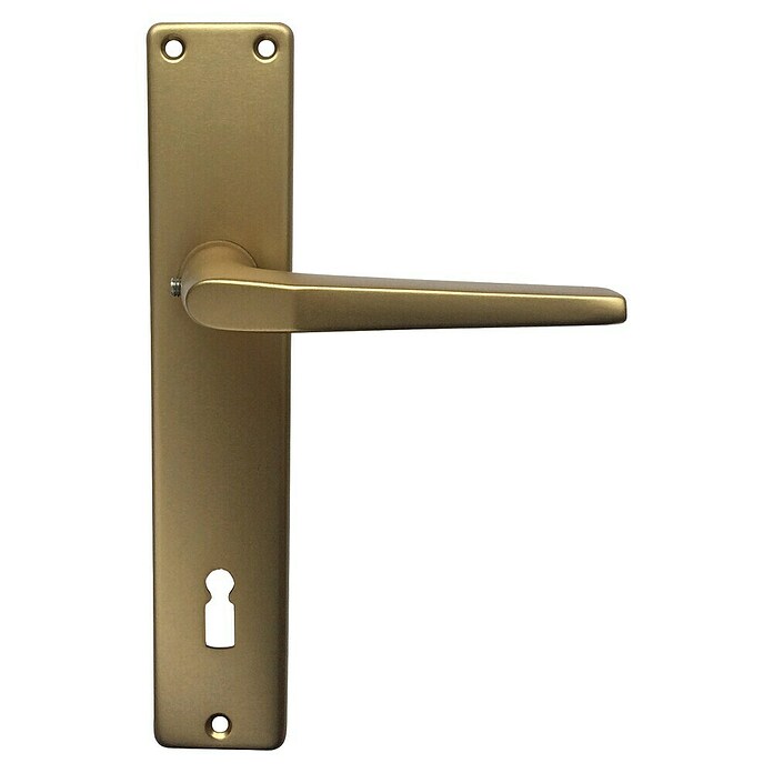 Lienbacher Garnitura za sobna vrata Europa  (Debelina vrat: 30 mm - 53 mm, Ključ z razgibano brado, Aluminij, L oblika) | 1130 - Zimmer-Türbeschläge  Alu | AAEA - Tür und Fensterbeschläge | AAE - Beschläge | AA - Eisenwaren | A - Eisenwaren | BAUHAUS