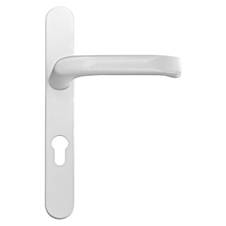 Lienbacher Drückergarnitur Odin (Aluminium, Buntbart, Drücker, Weiß)