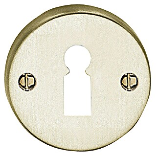 Lienbacher Rozeta okrogle oblike BB (Premer: 50 mm, Aluminij, Srebrne barve)