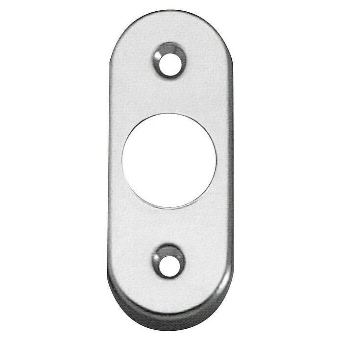 DRÜCKERROSETTE OVAL2 ST. ALU F1