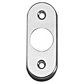 DRÜCKERROSETTE OVAL2 ST. ALU F1