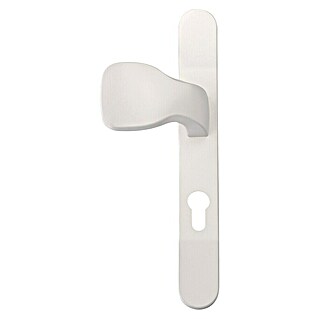 Lienbacher Drückergarnitur Odin (Aluminium, Buntbart, Knauf, Weiß)