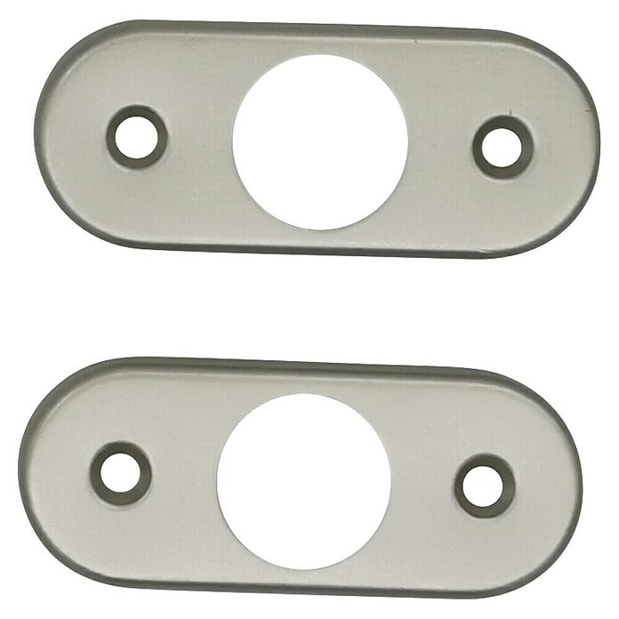 DRÜCKERROSETTE OVAL2 ST. ALU F2